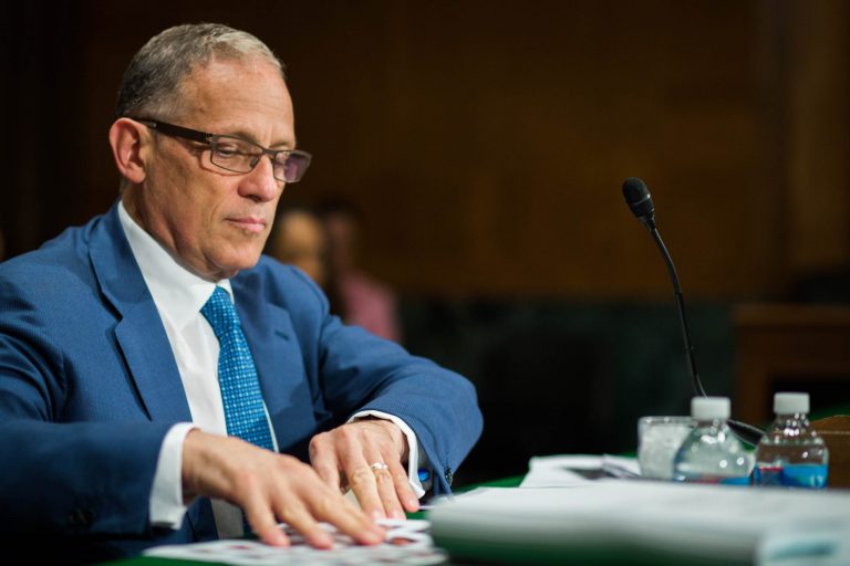 The Export-Import Bank's chairman and president, Fred Hochberg, indicated he's hopeful that Congress will reauthorize the bank when it gets back, and saw a July Senate vote as a good sign. (Graeme Jennings/Examiner file)