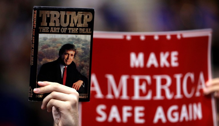 The ghostwriter of President Trump's famous 