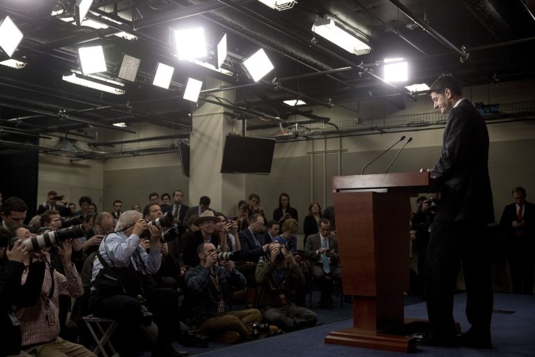 The defeat of the Republican healthcare plan to repeal Obamacare Friday has all of Washington discussing House Speaker Paul Ryan's fate, but many lawmakers are standing by their speaker. (AP Photo/Andrew Harnik)