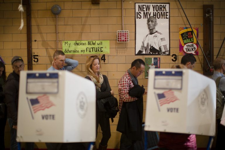 The NYT/KFF poll also gave respondents an option of saying they did not vote in 2012. (AP Photo)