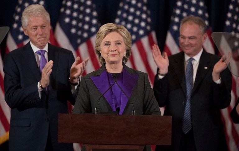 Hillary Clinton will write a book reflecting on her loss in the 2016 election to President Trump. (AP Photo/Matt Rourke)