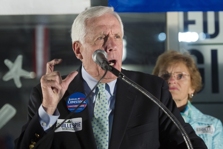 Former Rep. Frank Wolf is pressing the Senate to confirm an ambassador to Nigeria and for Obama to appoint a special envoy to handle the escalating crisis in the country. (AP Photo/Cliff Owen)