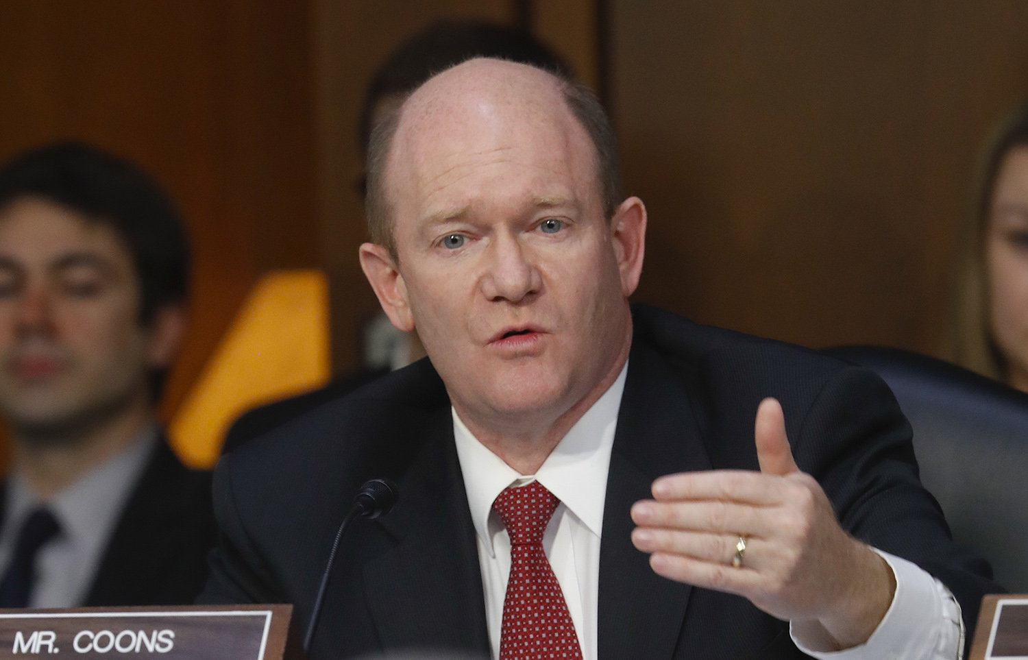 Chris Coons calls on Trump to increase diplomatic funding to deal with Syria