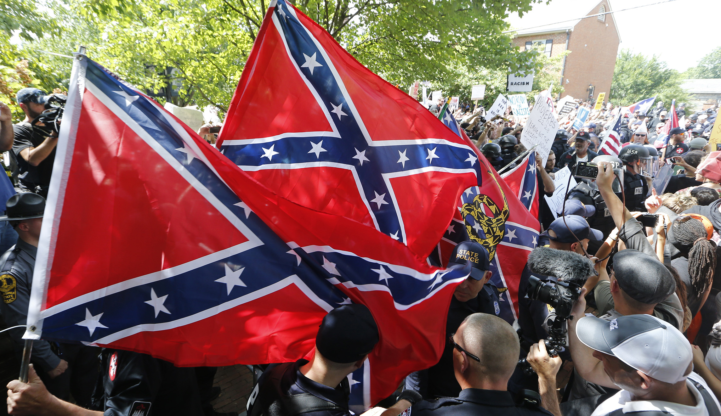 Emails show Veterans Affairs rejected a strong statement on the Charlottesville riot