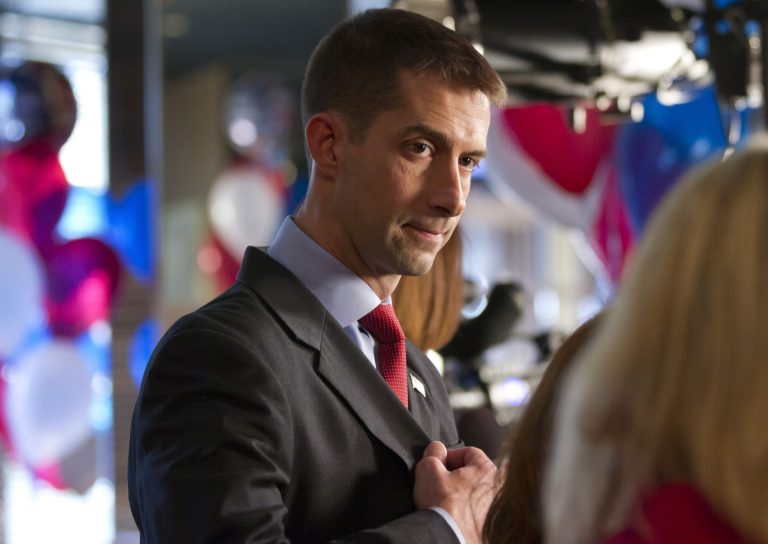 Republican Tom Cotton says immigration reform is a nonstarter until a fence is in place that actually stops illegal crossings. (AP/Danny Johnston)