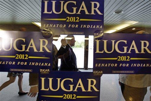 Lugar who? GOP moves on fast