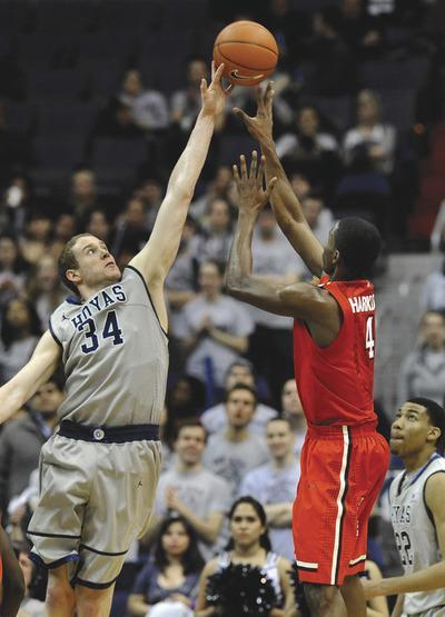 Richard Lipski/APNate Lubick had seven points, eight rebounds, five assists and a career-high four blocks as Georgetown beat Moe Harkless and St. John's for the second time this season.