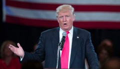 Trump takes aim at ‘very average Clinton speech’ on the morning after nomination