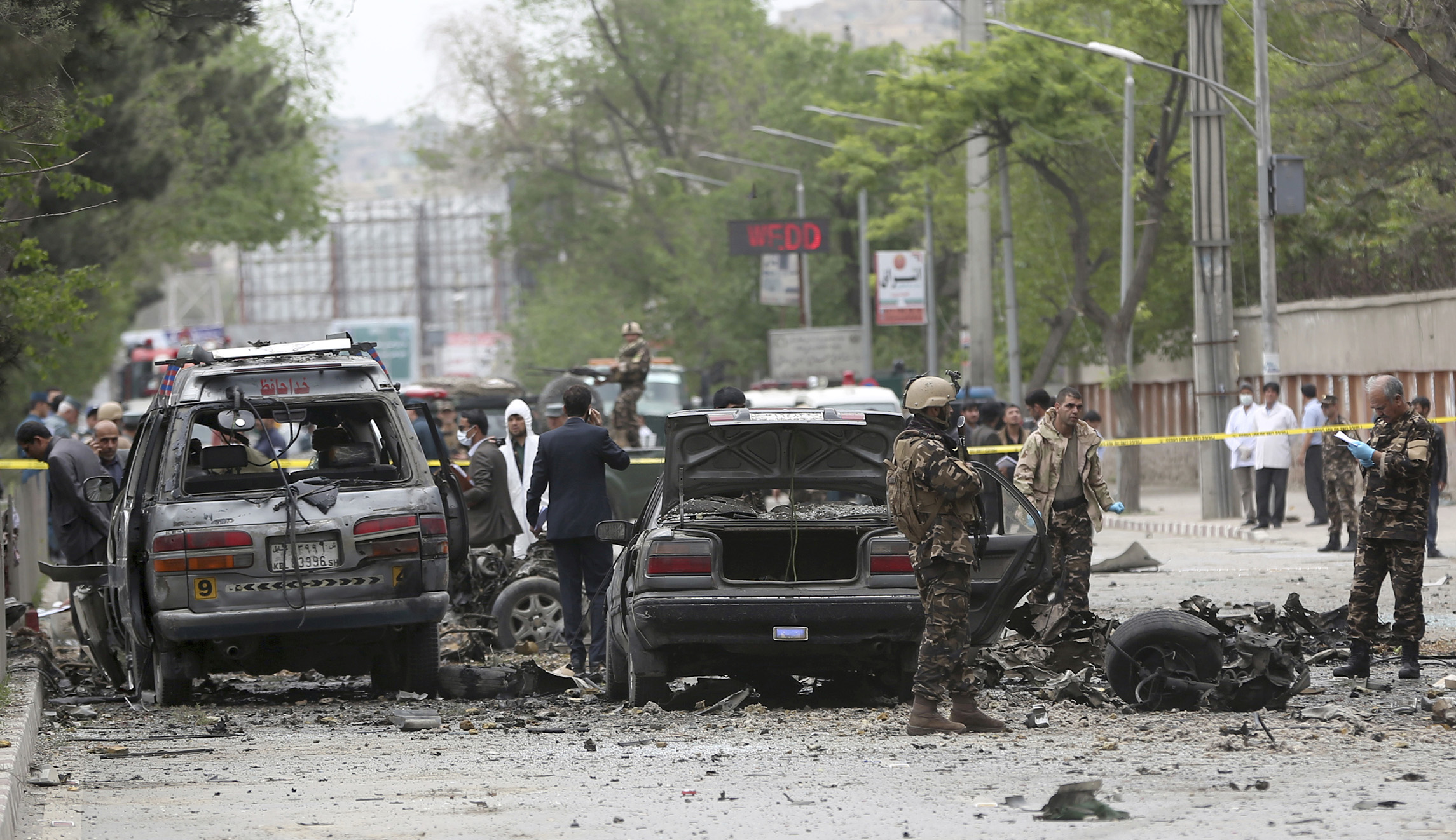 Explosion near US embassy in Kabul leaves 8 Afghans dead, 3 Americans injured