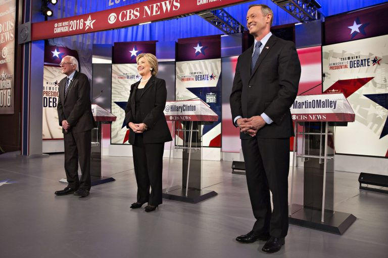 The last Democratic debate took place just one day after Islamic terrorists gunned down 129 people in Paris, but the candidates mostly just touched on security matters before pivoting to issues related to the economy and other domestic matters. (Bloomberg/Daniel Acker)