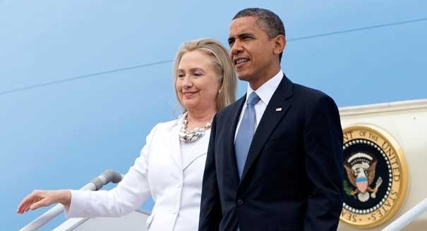 Hillary Clinton's popularity as former secretary of State helped Obama win the foreign policy issue which he has since lost. AP Photo