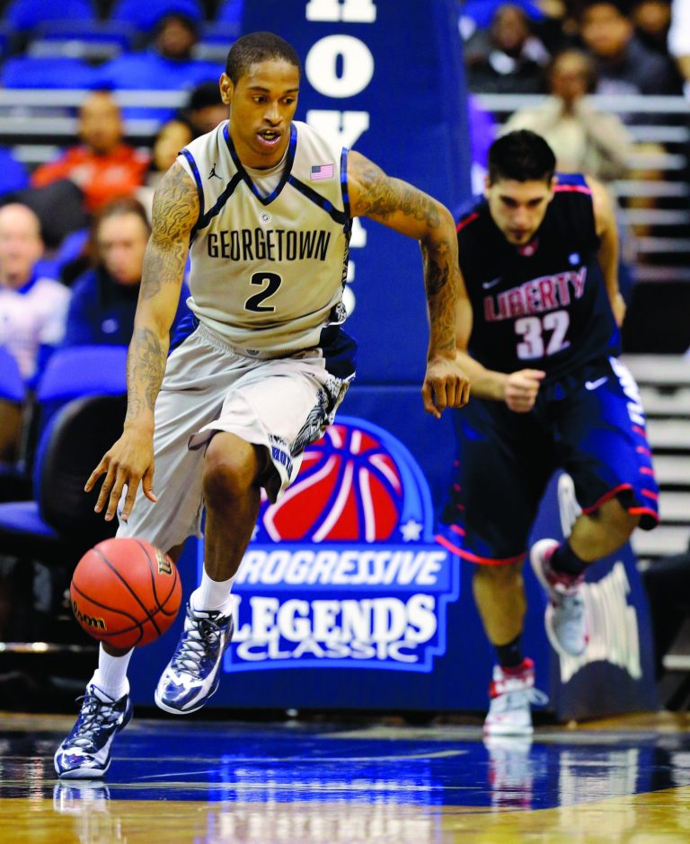 Alex Brandon/AP
Georgetown forward Greg Whittington had a team-high 18 points Wednesday night.