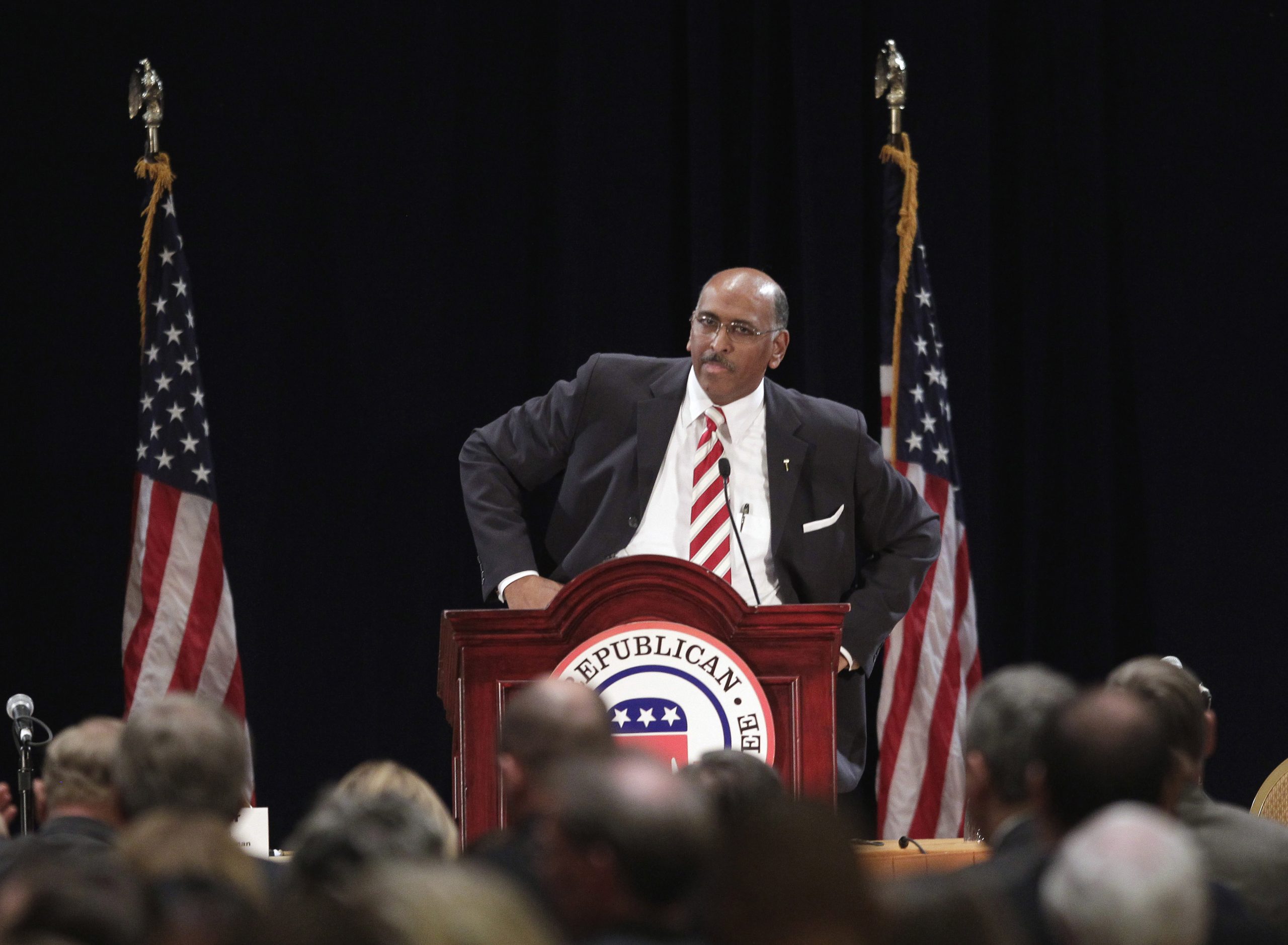 Michael Steele won’t vote for Clinton or Trump