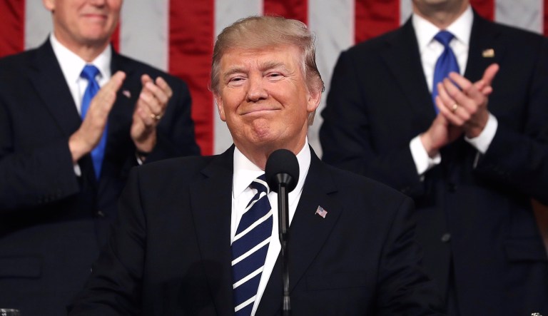 President Trump may not be the most likable man in Washington, but he has more than one ally in Congress who has his back. (AP Photo/Pablo Martinez Monsivais)