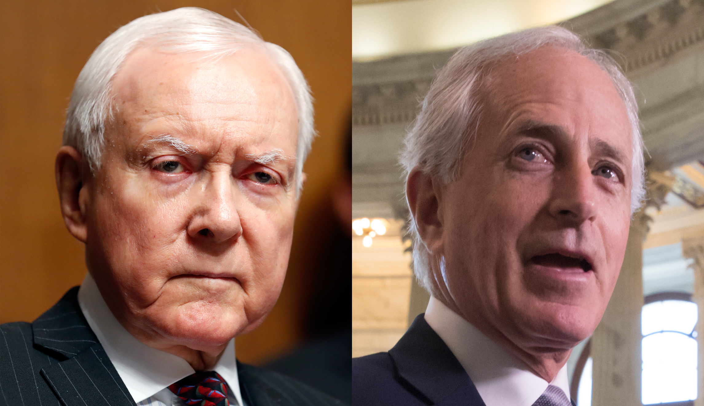 Orrin Hatch ‘disgusted’ by press reports saying Corker pushed for tax bill change