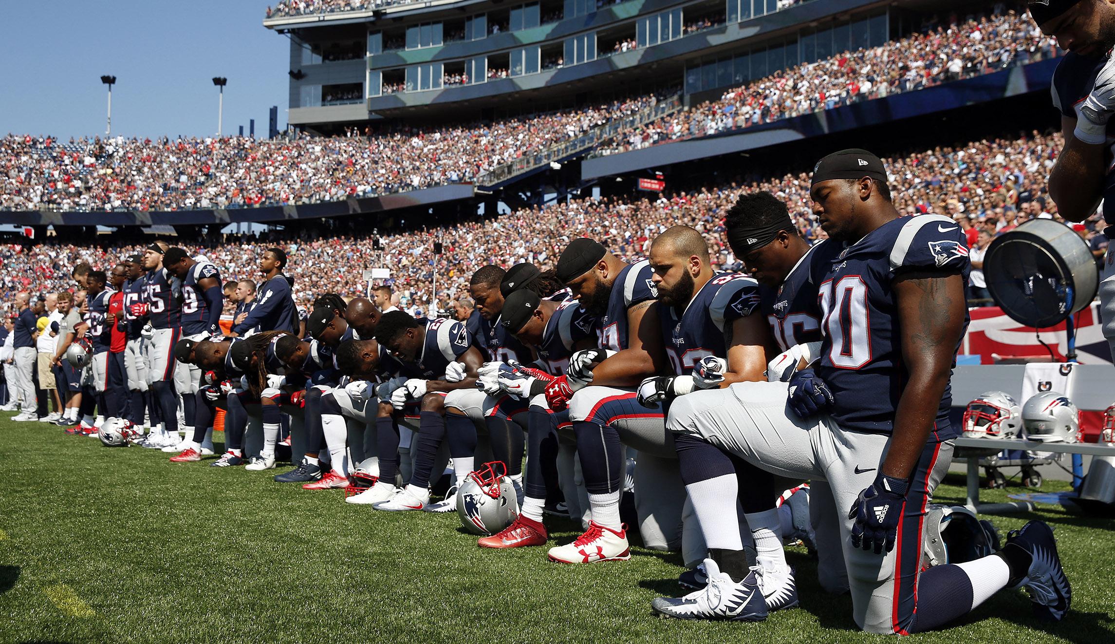 Trump got people to care about the NFL again