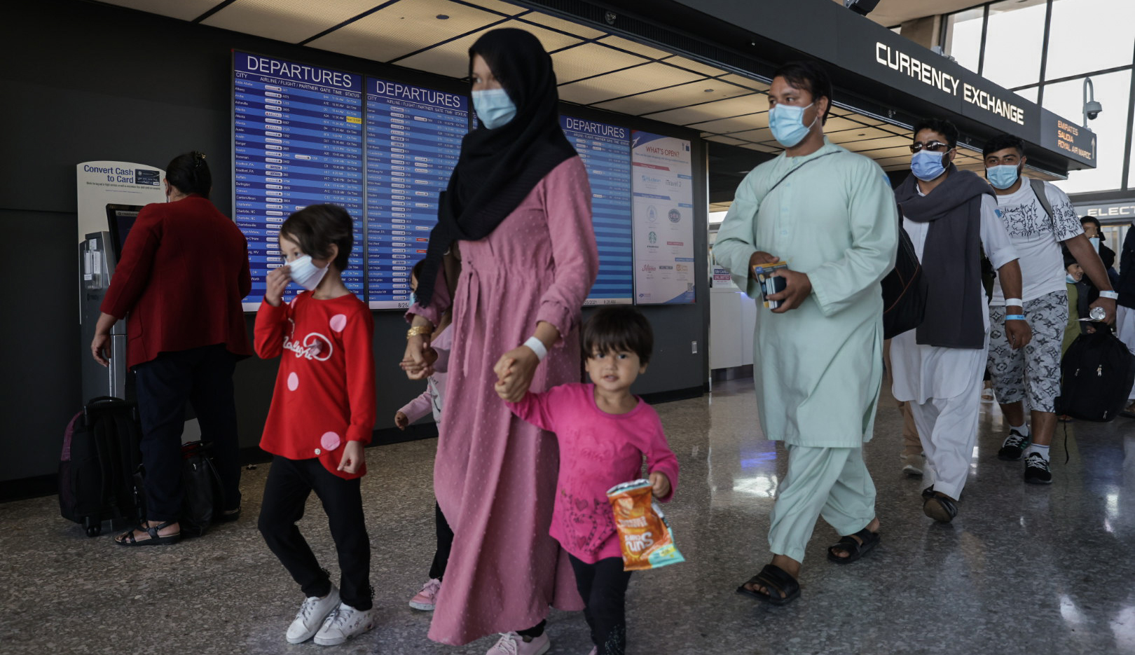 Biden administration deems Afghans in US ineligible for deportation