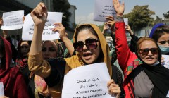 Female Afghan students have been abandoned