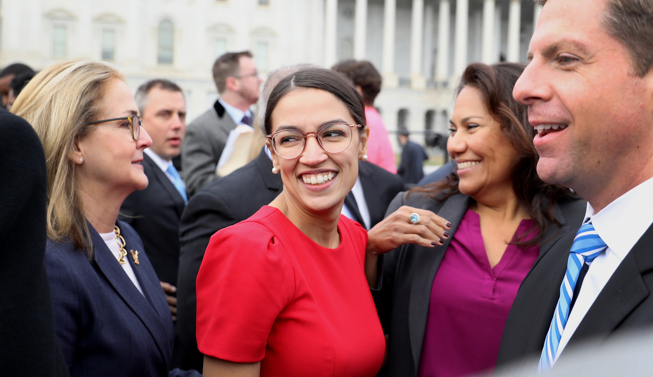 The Left is idolizing Alexandria Ocasio-Cortez like the Right idolizes Trump