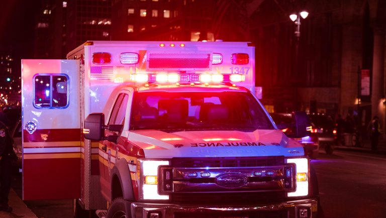 Juneteenth partiers grind against and jump on top of an ambulance responding to deadly shooting: Video
