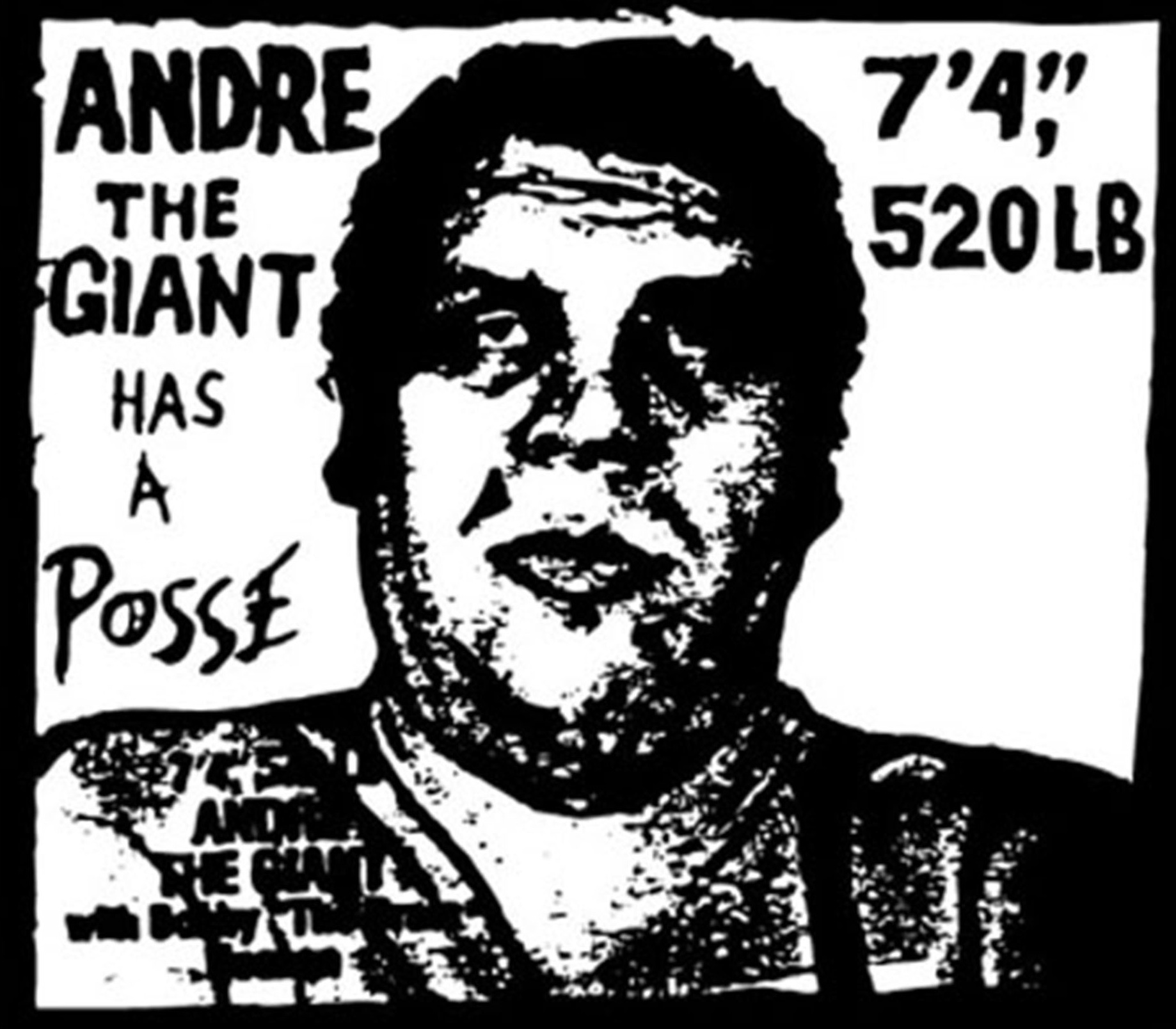 Andre the Giant Has a Posse Shep Fairey