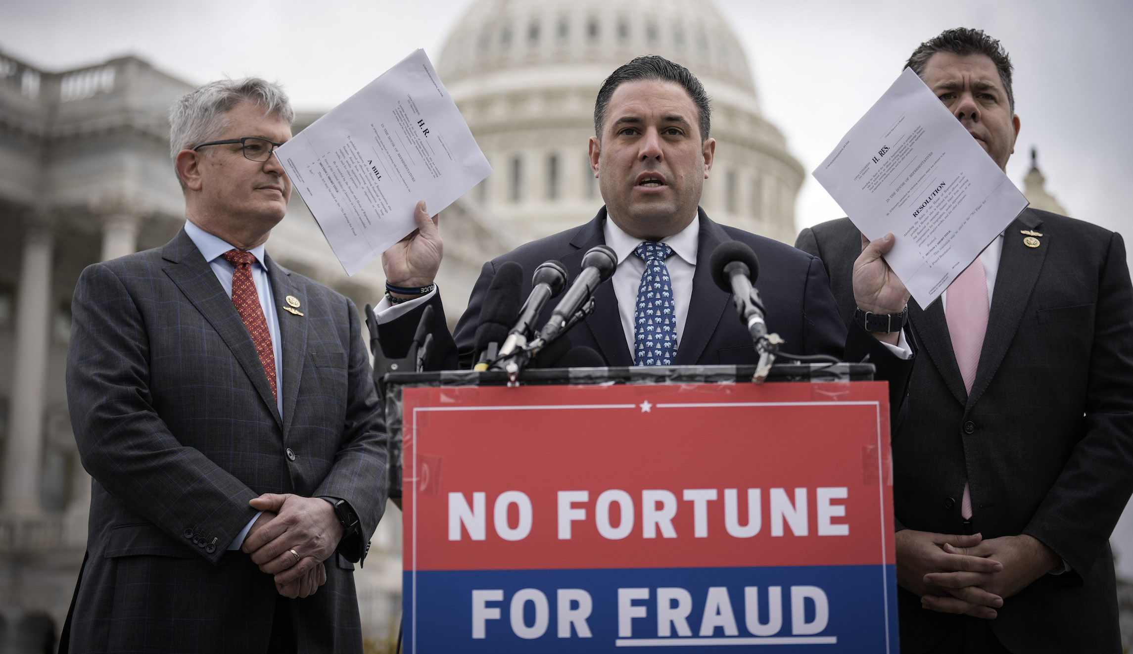 Rep. Anthony D'Esposito Introduces Legislation To Ban George Santos From Profiting Off Campaign Lies