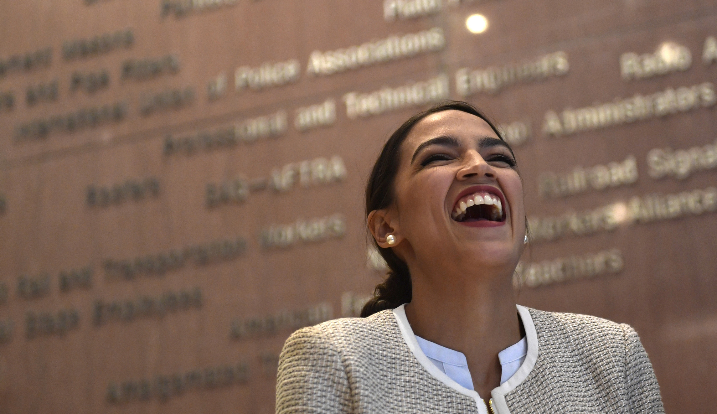 Social media has a field day when AOC plays with zoo penguin