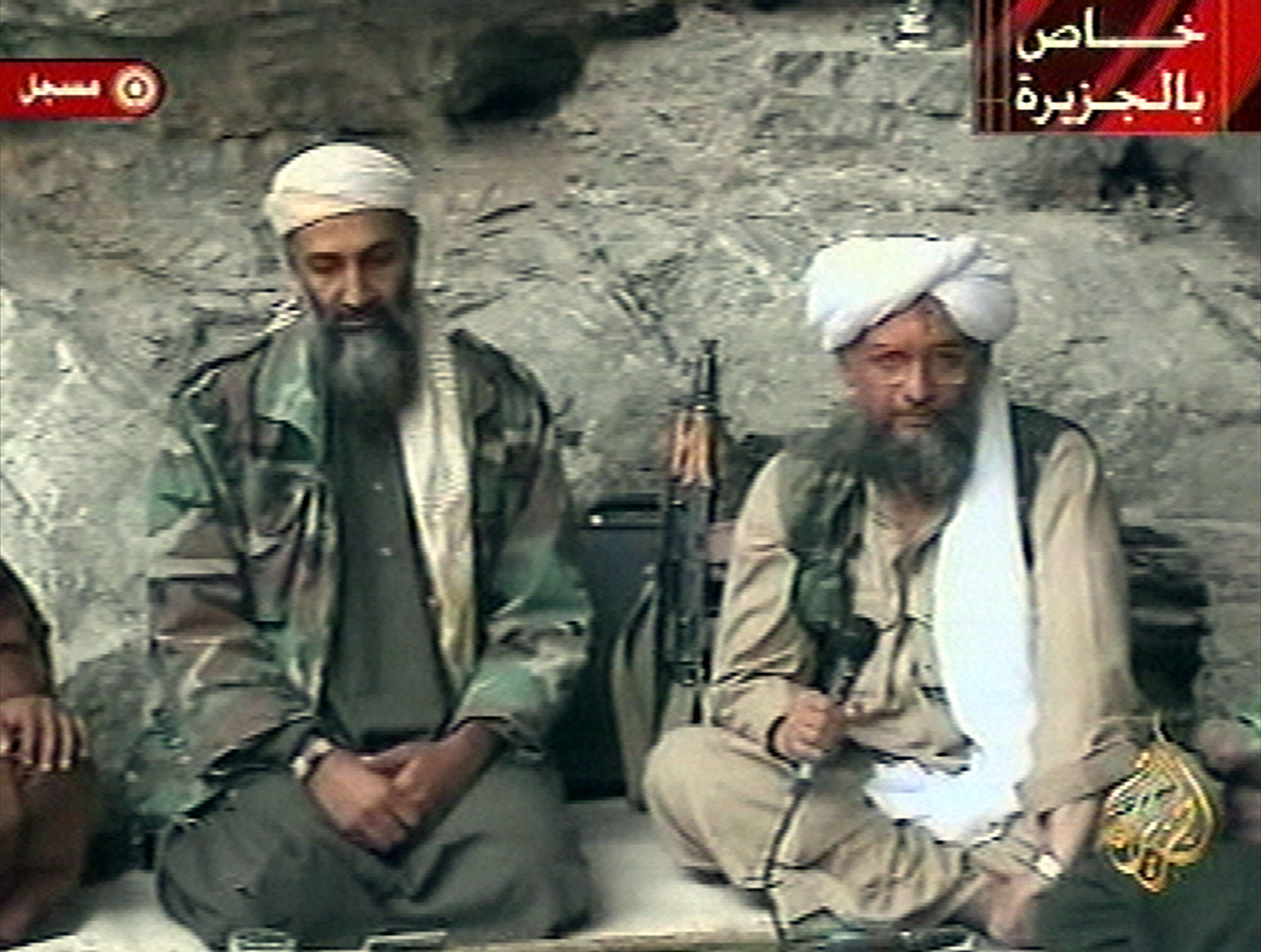 Osama bin Laden and Ayman al Zawahiri