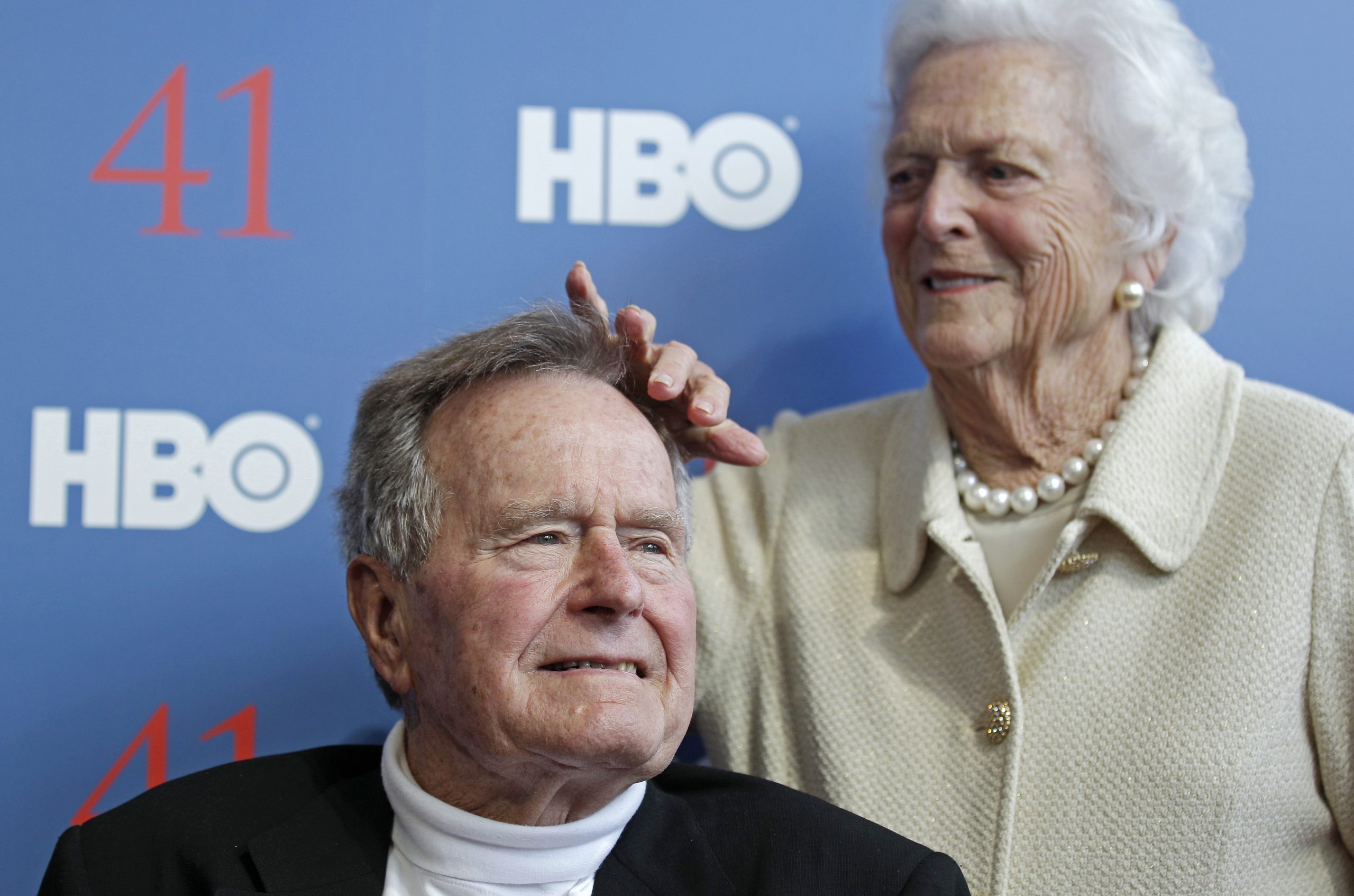 George H.W. Bush, Barbara Bush June 2012