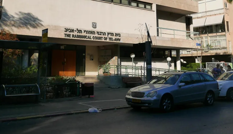 The headquarters of the chief rabbinate in Tel Aviv, Israel, Nov. 5, 2016. The rabbinate is a state-sanctioned institution that controls all matter of marriage and divorce in Israel. An American citizen has been holed up in a Jerusalem apartment for more than a year, unable to return to his home in the U.S. after an Israeli rabbinical court confiscated his passport and banned him from traveling, claiming heâs the reason his son wonât grant a divorce to his estranged wife for my than a decade. 