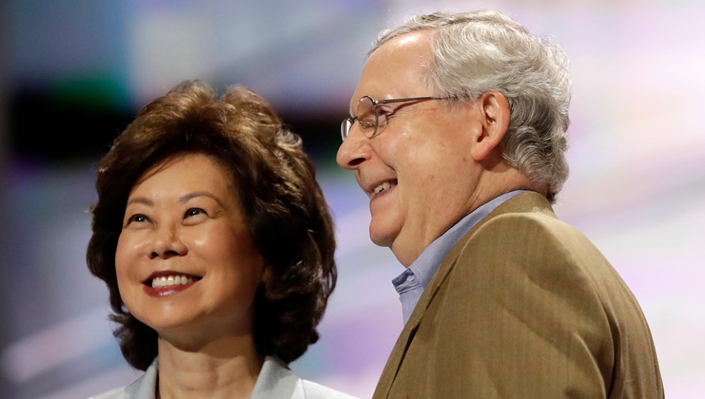Transportation Secretary Elaine Chao resigns
