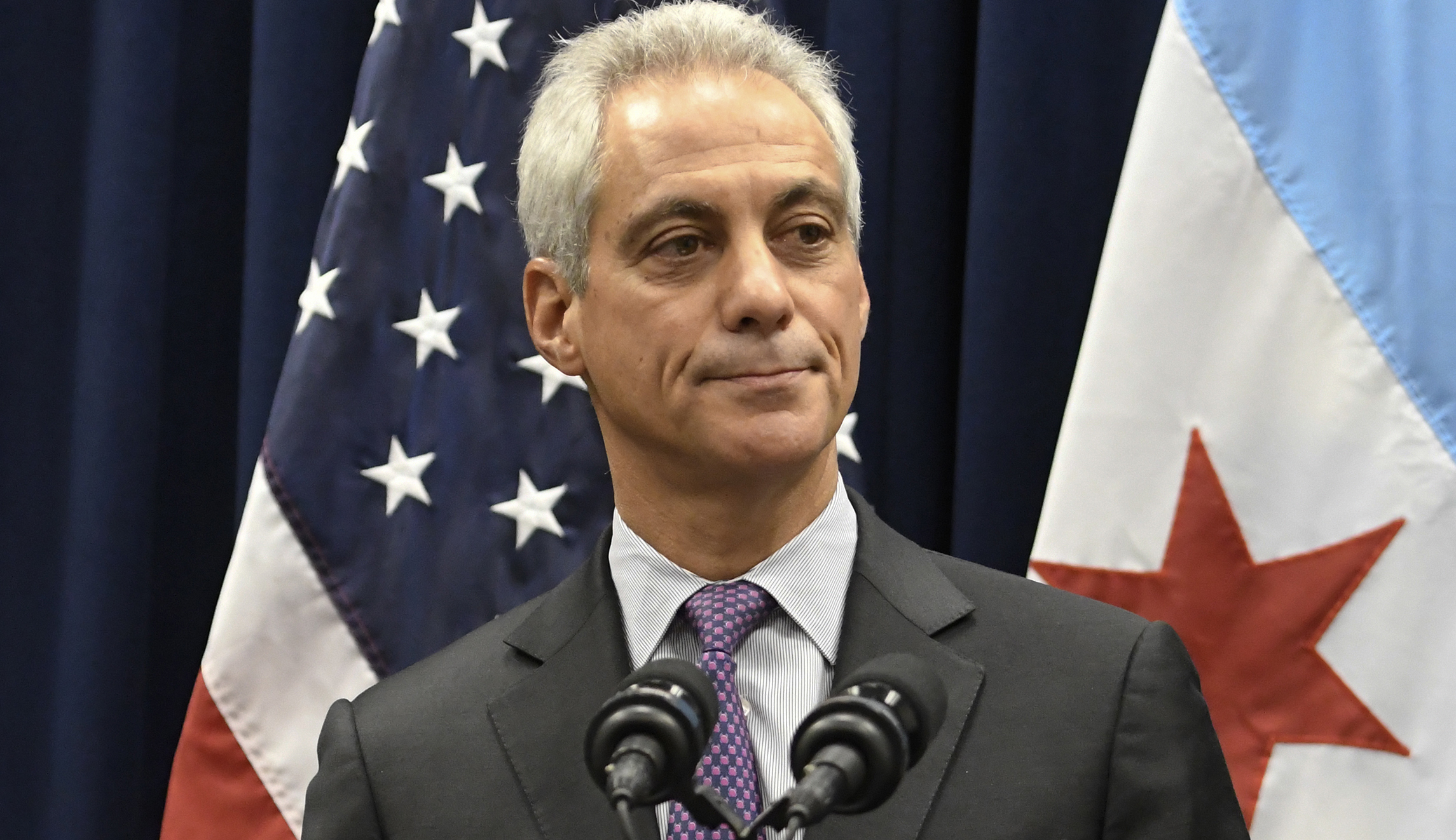 Chicago mayor Rahm Emanuel says he won’t seek a third term