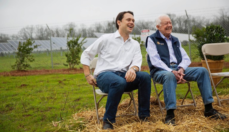 Jimmy Carter grandson declines Georgia Senate bid