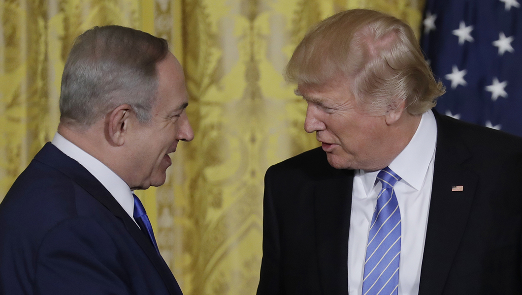 Hey, Bibi: Return Trump’s favor