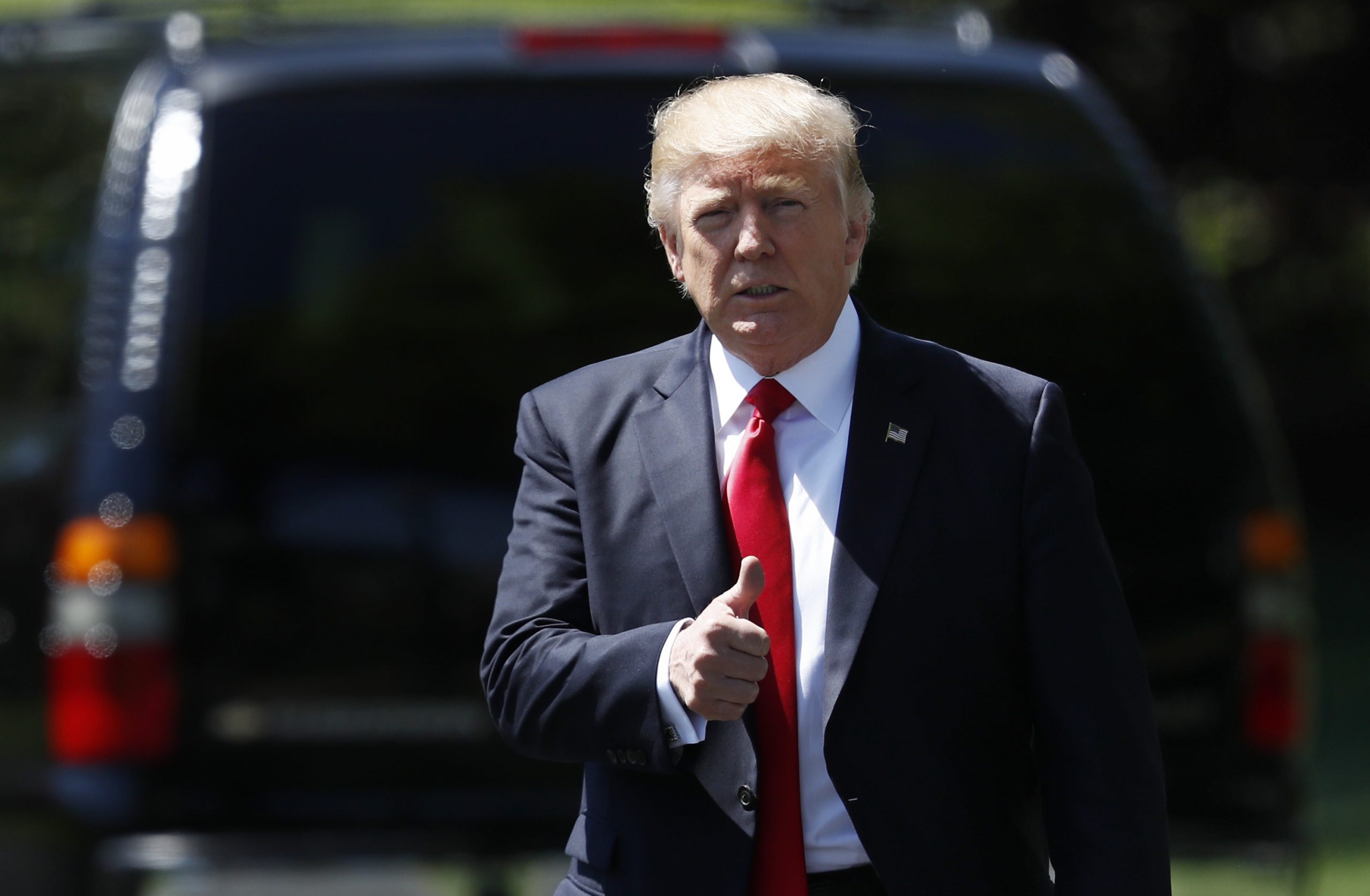 Trump: I give myself an A+ as president