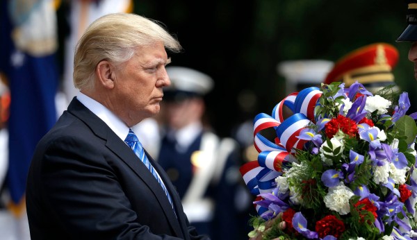 Trump honors fallen troops: ‘We will never forget our heroes’