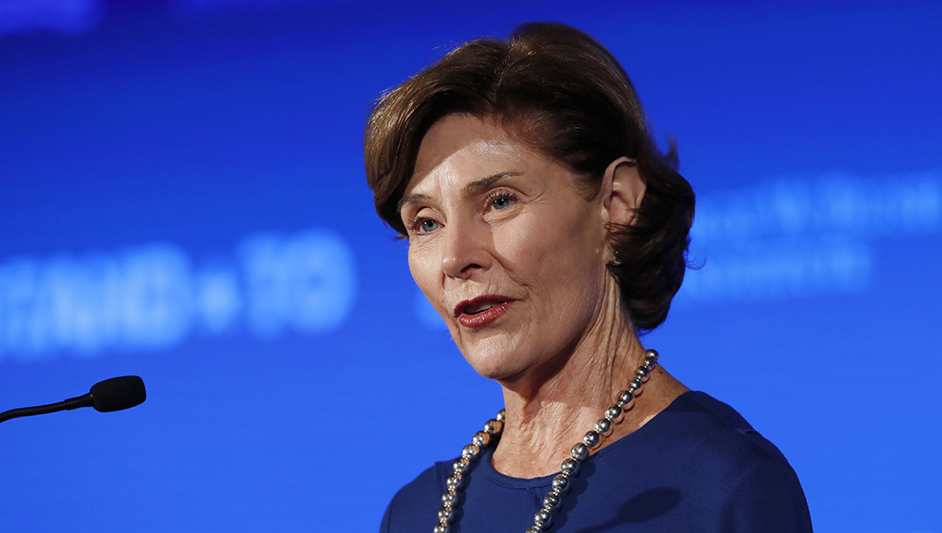 Laura Bush to be honored for literacy, civic engagement projects