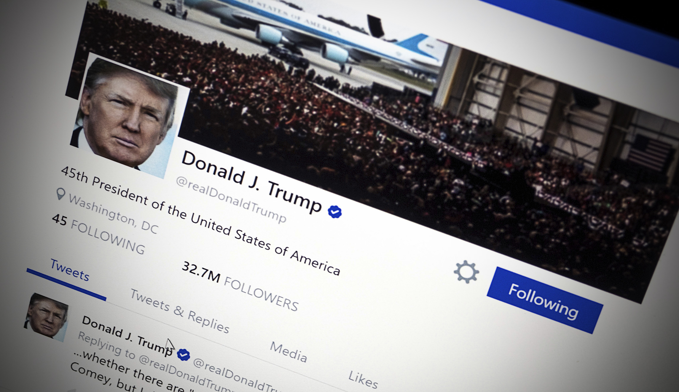 The impact of Trump tweets is on the decline