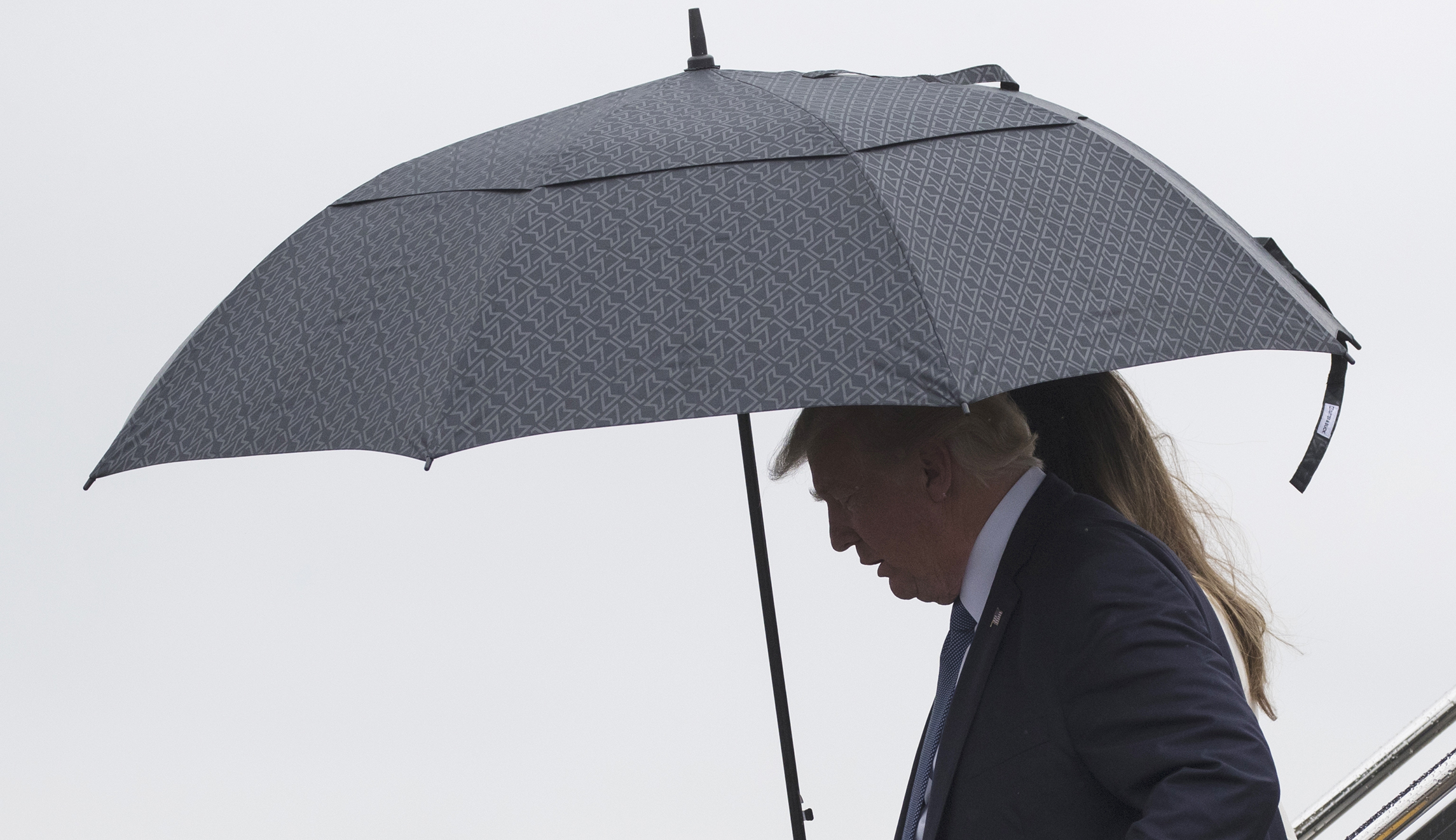 Documents confirm that rain was the cause for Trump missing WWI ceremony last year