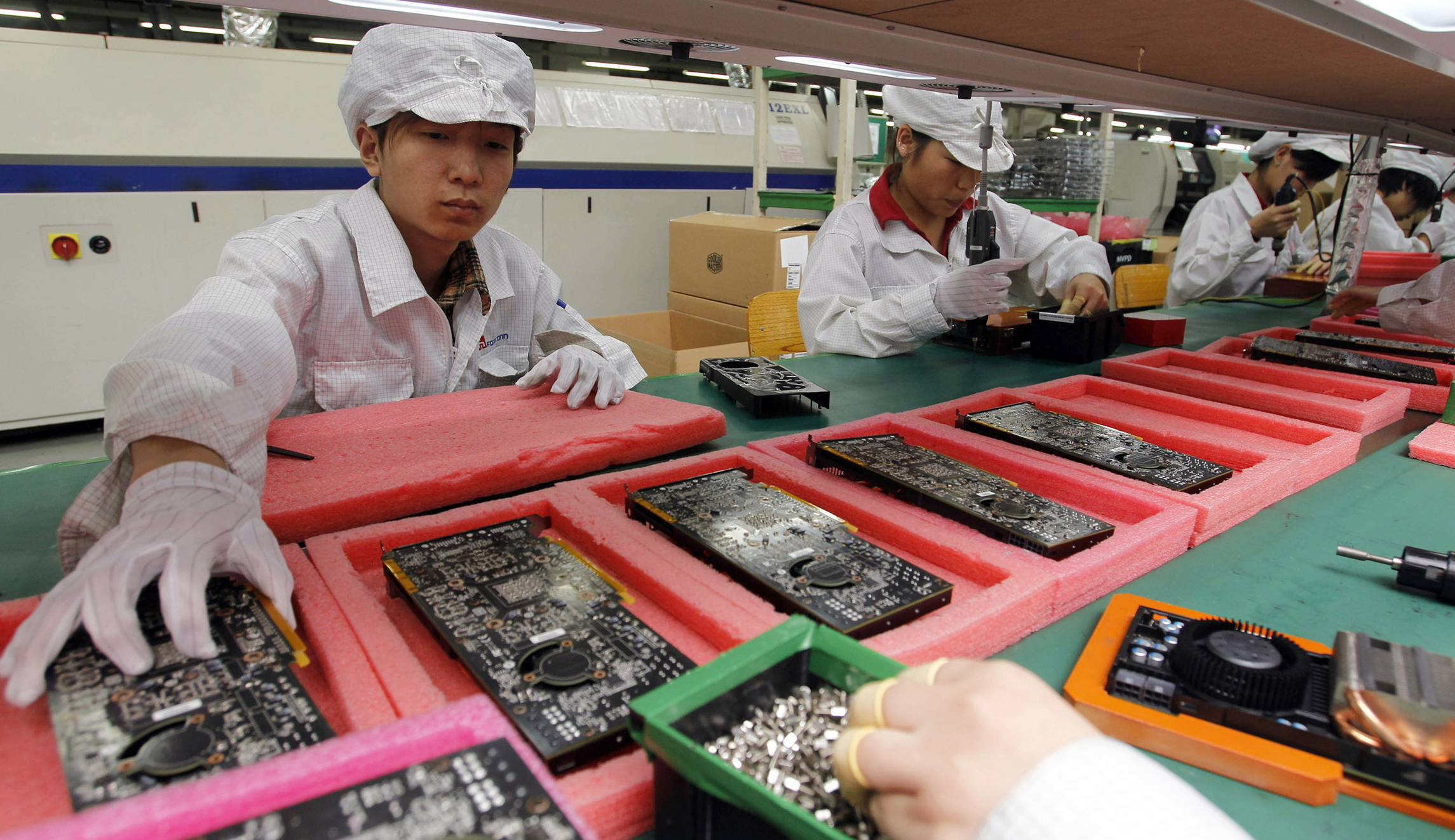iPhone production could leave China if trade tensions rise, Foxconn says