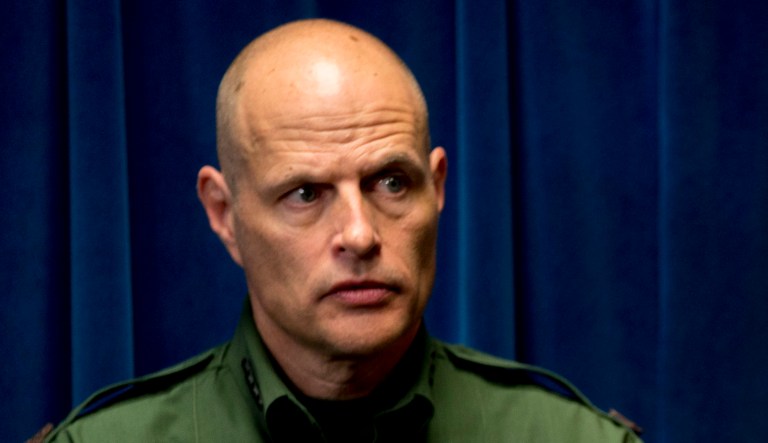 Ronald Vitiello is seen.