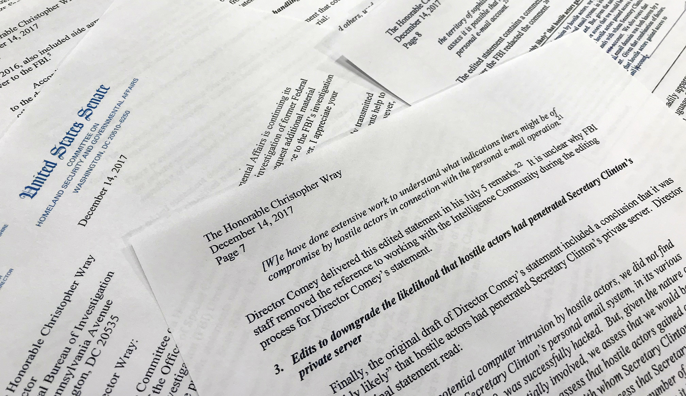 READ: DOJ inspector general’s report on Hillary Clinton email investigation