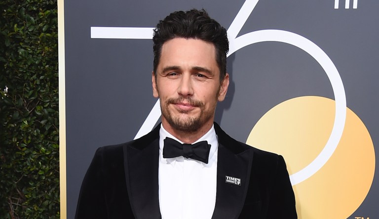 James Franco arrives at the 75th annual Golden Globe Awards at the Beverly Hilton Hotel on Sunday, Jan. 7, 2018, in Beverly Hills, Calif.
