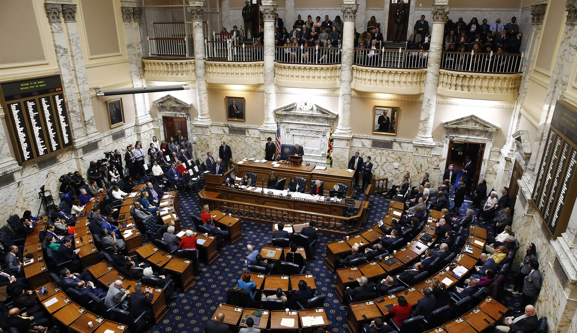 Maryland lawmakers voted to criminalize online speech in the name of security