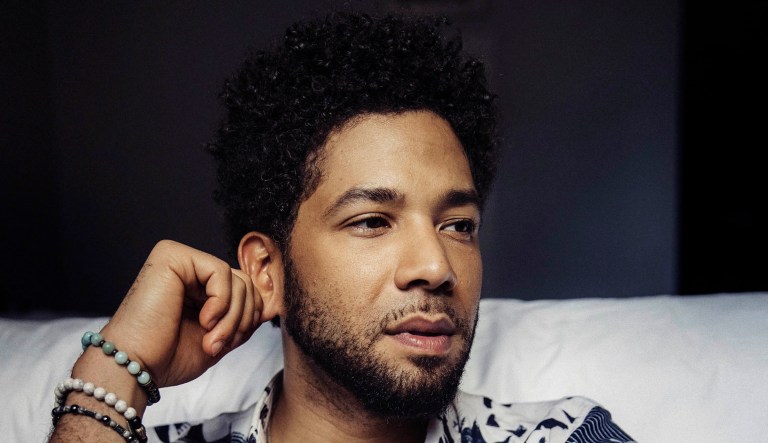 Actor-singer Jussie Smollett, from the Fox series, "Empire," poses for a portrait.