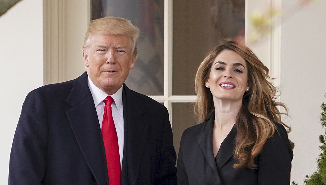Donald Trump, Hope Hicks