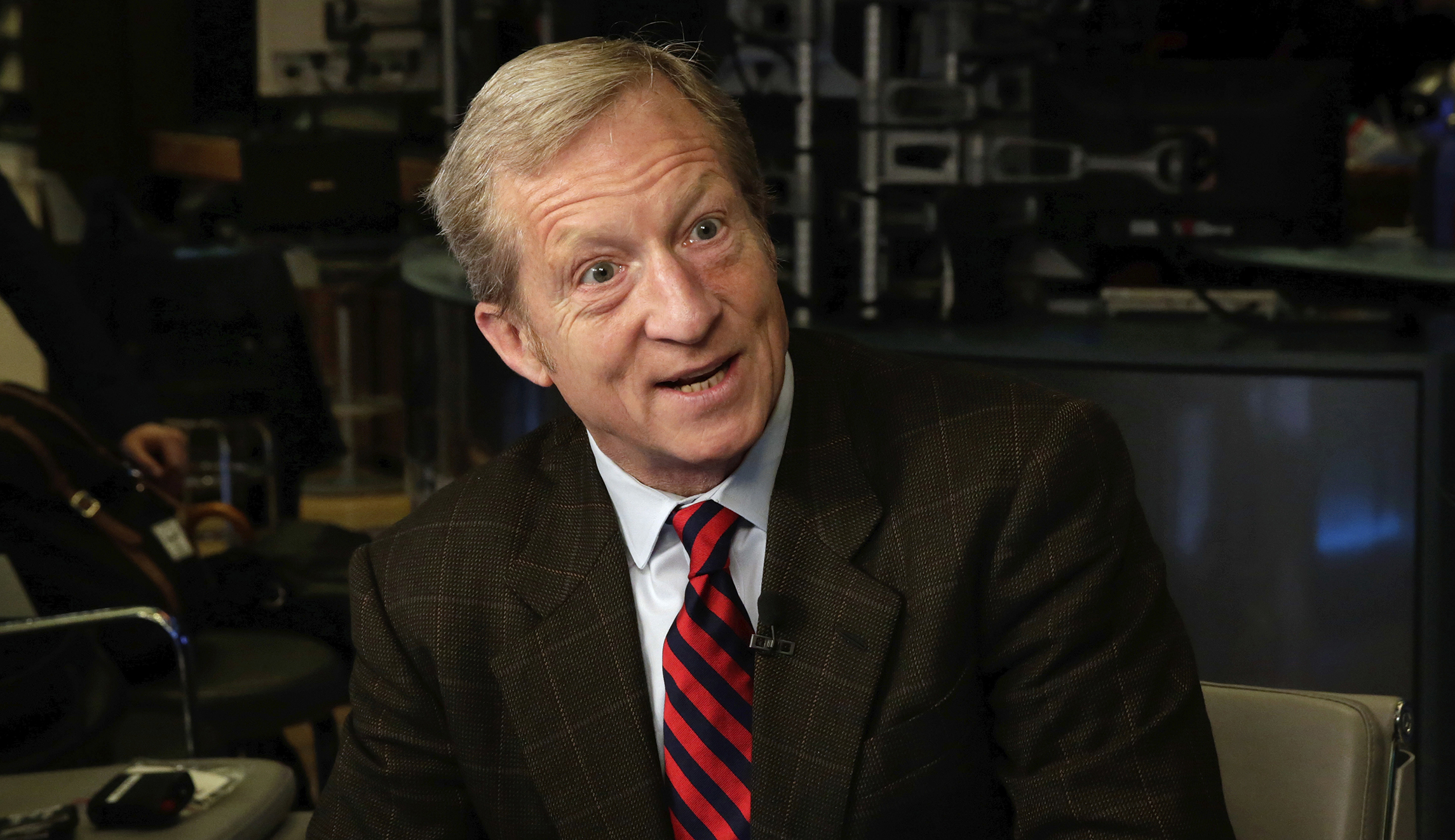 Tom Steyer takes on rich, entitled, white men who want political power