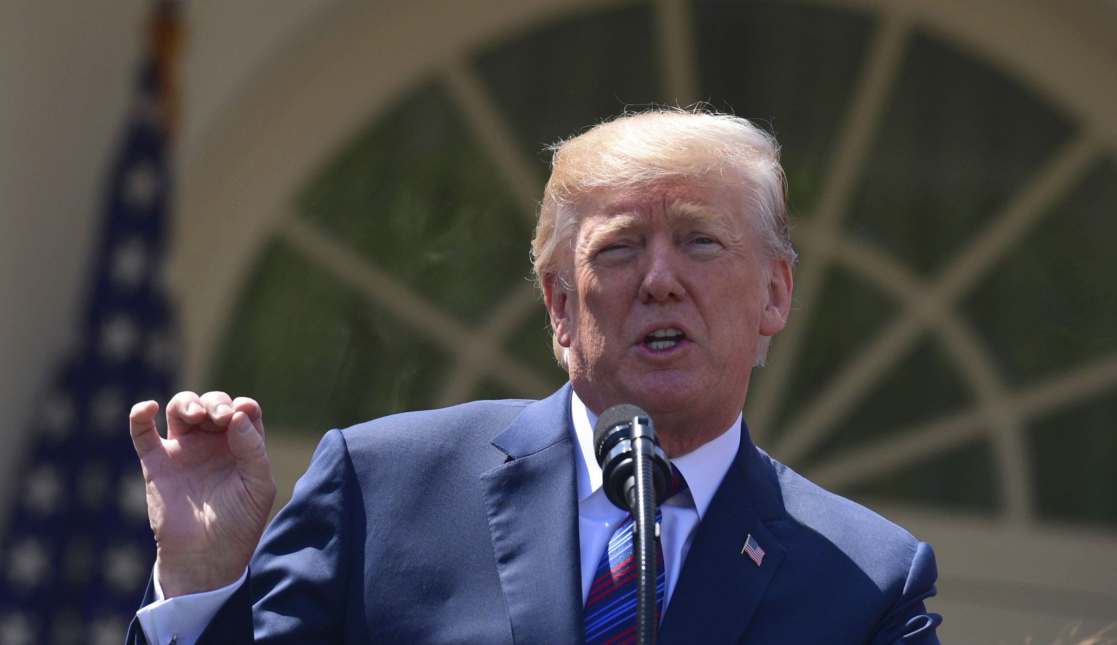 White House won’t explain Trump’s delay on Syria action, points to ‘ongoing conversations’