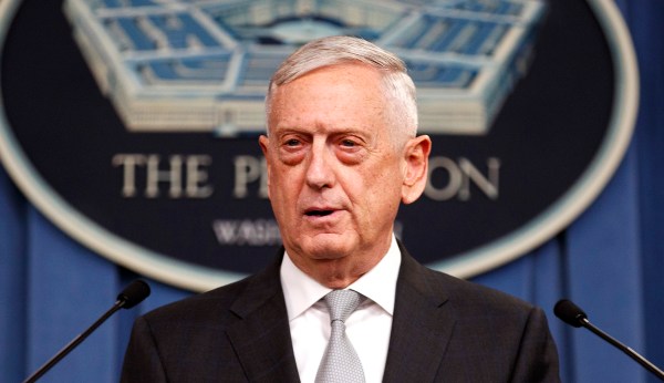 Jim Mattis says there is ‘complete agreement’ between DOD, White House on Space Force