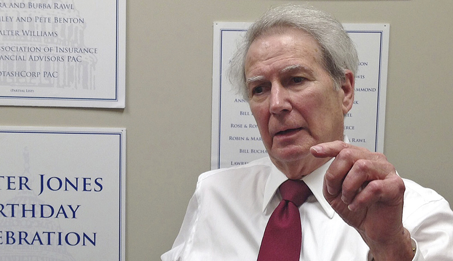 Walter Jones, champion of peace, took on the warmongers and won
